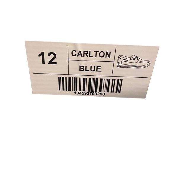 Vance Co. Carlton‎ Casual Blue Slip-on Sneakers Men’s Size 12 New - Picture 9 of 9